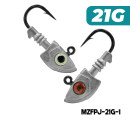 AQUA MARINE - Predator Jighead - 21G (Hook: 32833UN-BN 3/0)